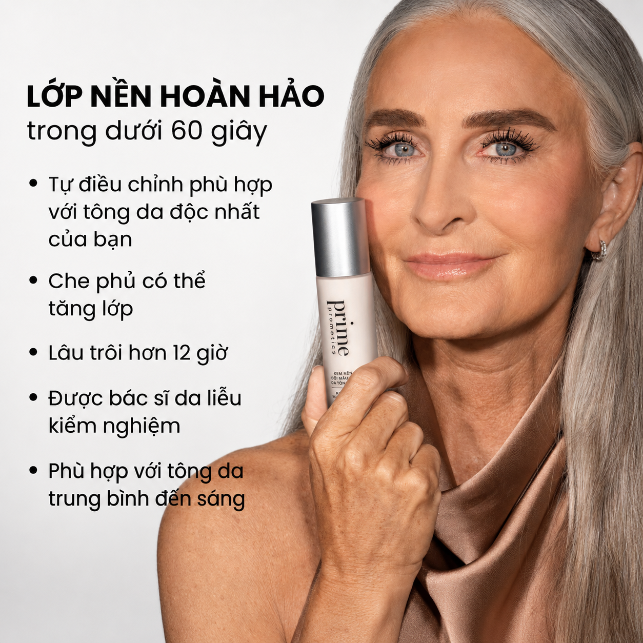 Kem nền đổi màu